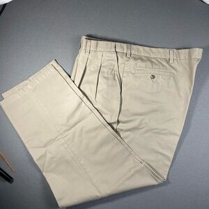 Big and Tall Roundtree & Yorke Pants no cuff, pleated front size 46‎ x 32 Big